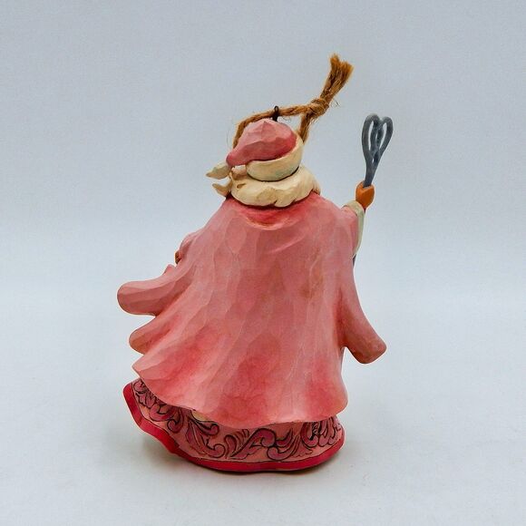 Jim Shore Heartwood Creek The Rose Pink Santa Ornament 4055057 Cancer Awareness - Picture 3 of 8